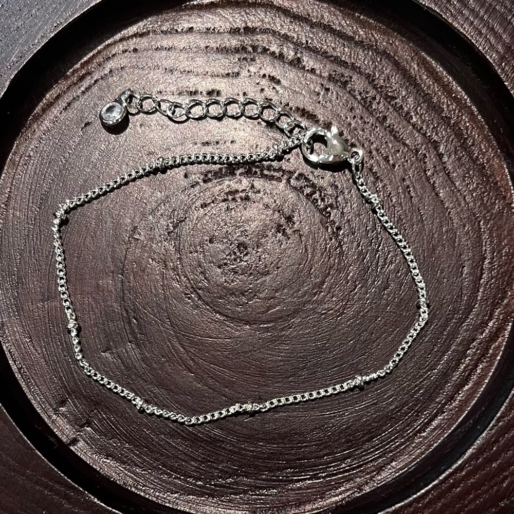 Silver Satellite Chain Bracelet